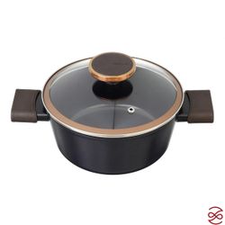 Кастрюля со стеклянной крышкой Neoflam Noblesse 2,2 л, 20 см (индукция)