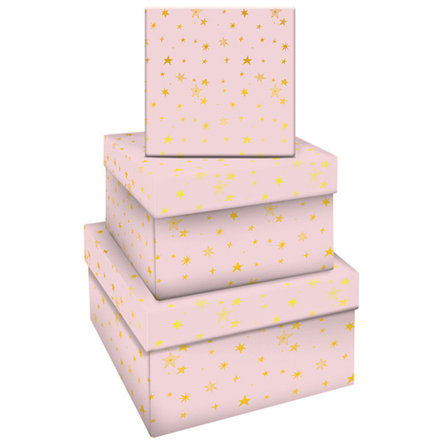 Коробка квадратная 1шт MESHU "Stars" 11-15,5* 2
