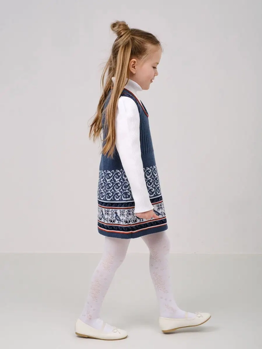 Сарафан вязаный