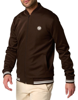 Мужская теннисная кофта Roland Garros Heritage Taylor Teddy - шоколадная