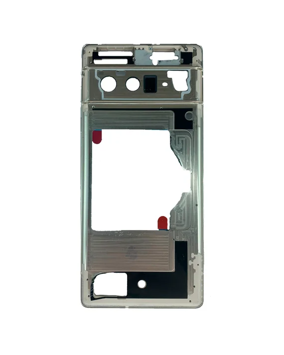 Средняя часть корпуса (рамка) для Google Pixel 6 Pro умеренно солнечная (Sorta Sunny)