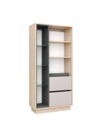Шкаф-пенал напольный с полками Кашемир 72х32х150