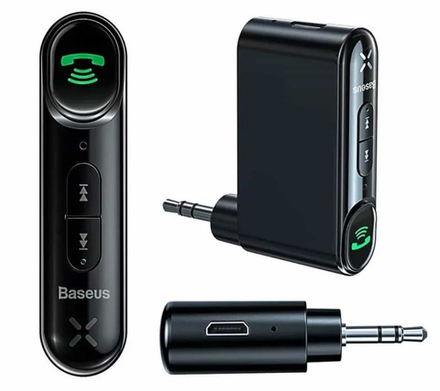 Bluetooth адаптер Baseus Qiyin AUX Car Bluetooth Receiver