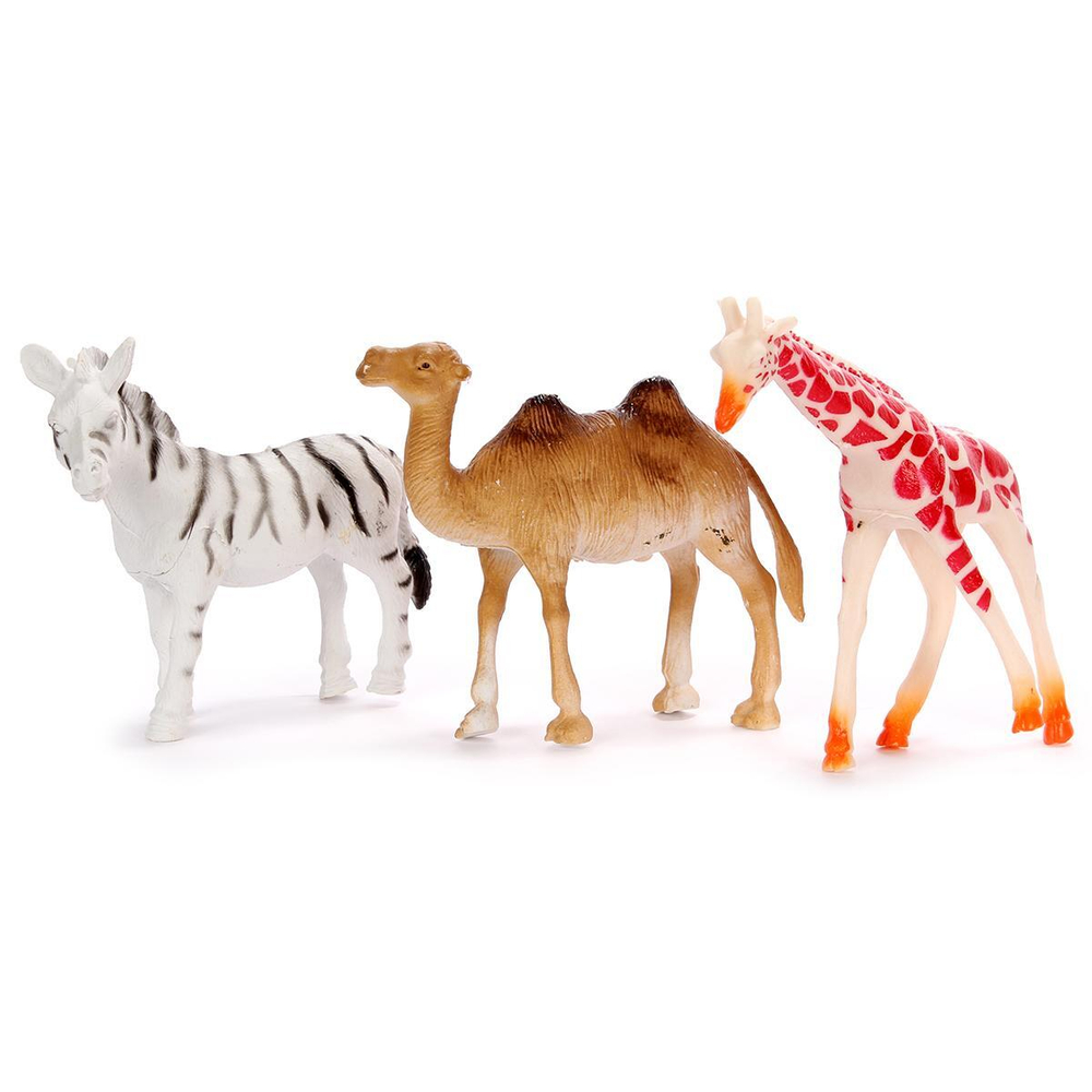 Набор диких животных 3шт, пакет B3-2