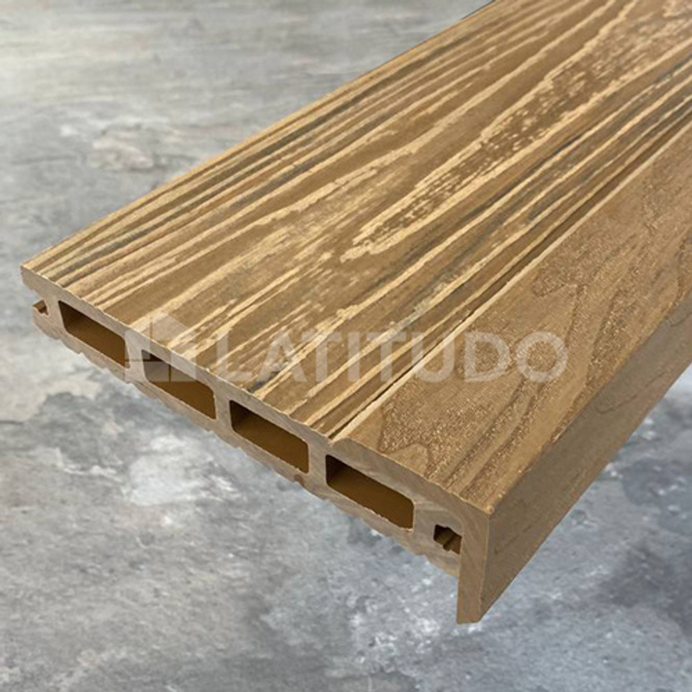 Уголок EasyDecking Wood-Х 45х45х3010 Тик Микс