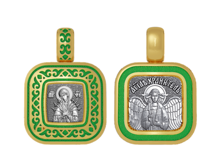 Подвеска Семистрельная Богоматерь