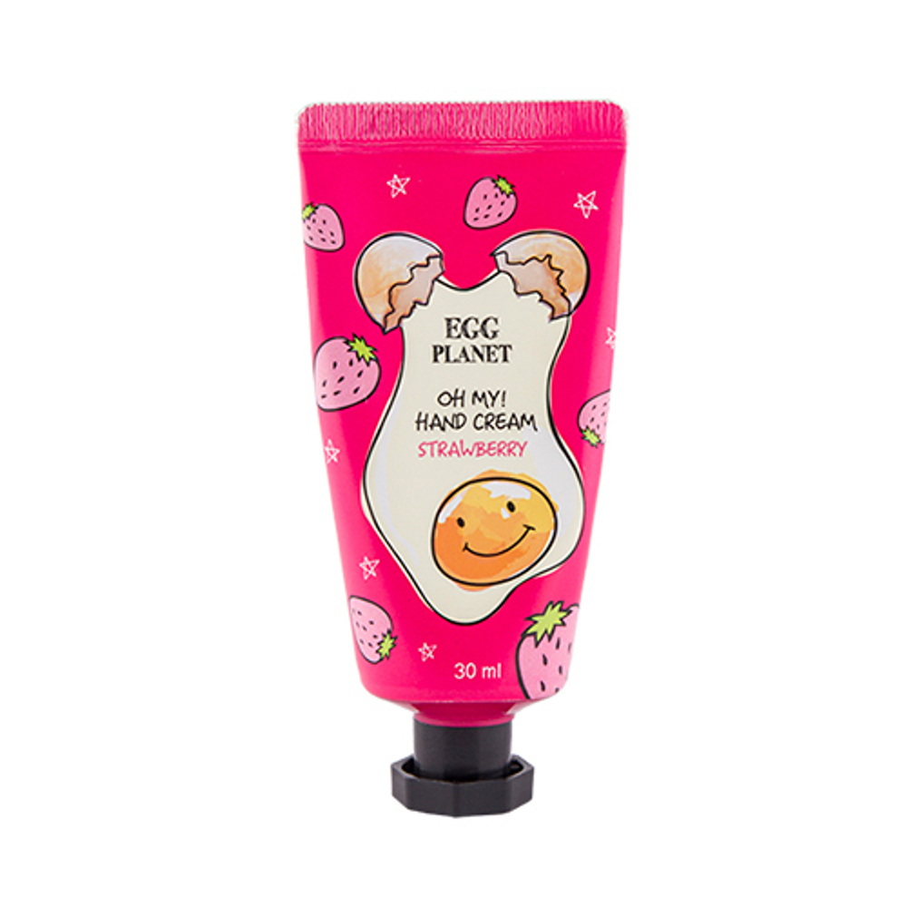 EGG крем для рук PLANET OH MY! HAND CREAM Клубника 30 мл