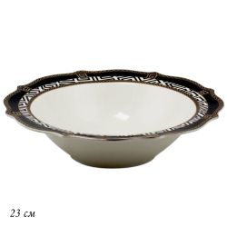 Lenardi 205-473 Салатник 23см ИЗОЛЬДА в под.уп.(х18)Фарфор