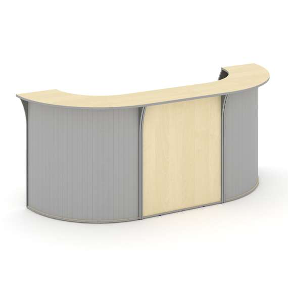 Riva Ресепшен набор вариант №3 А.РН-3 Клен Металлик NEW 2844*950*1150