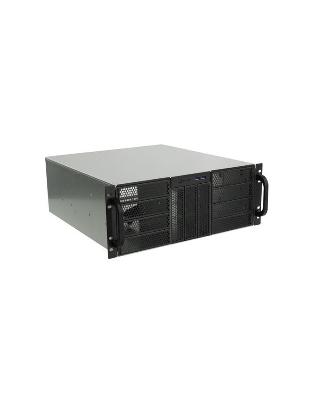 Procase RE411-D11H0-C-48 Корпус 4U server case,11x5.25+0HDD,черный,без блока питания,глубина 480мм,MB CEB 12"x10,5"