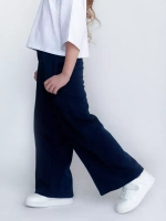 Брюки детские широкие палаццо в школу