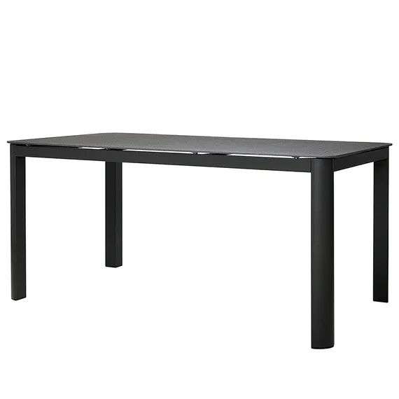 Уличный стол Leif, 160х90х75 см, темно-серый