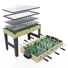 Игровой стол - трансформер 10 в 1 DFC 48&amp;quot; 122 x 61 см