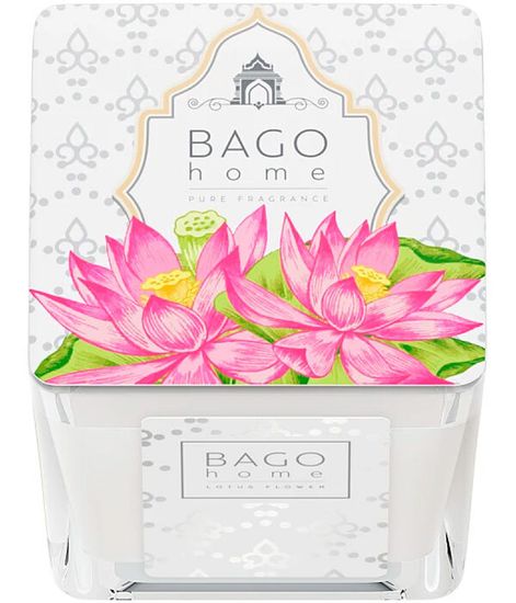 Цветок лотоса, ароматическая свеча, Bago home