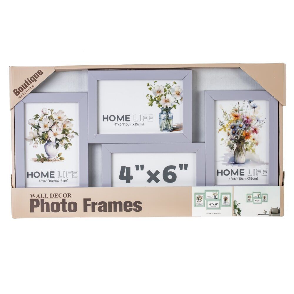 GAEM Фоторамка-панно для 4-х фото, L43 W2 H23,5 см