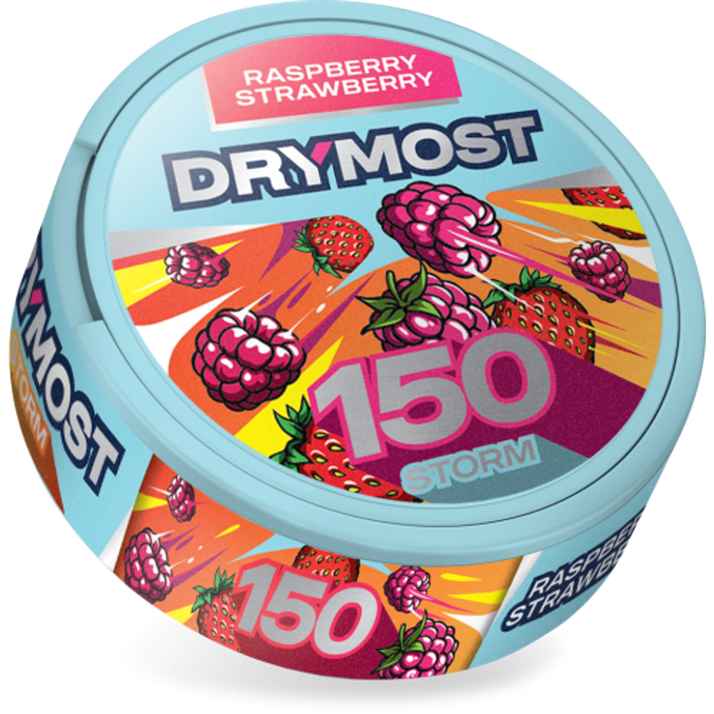 DRYMOST RASPBERRY STRAWBERRY (150 МГ) - МАЛИНА, КЛУБНИКА