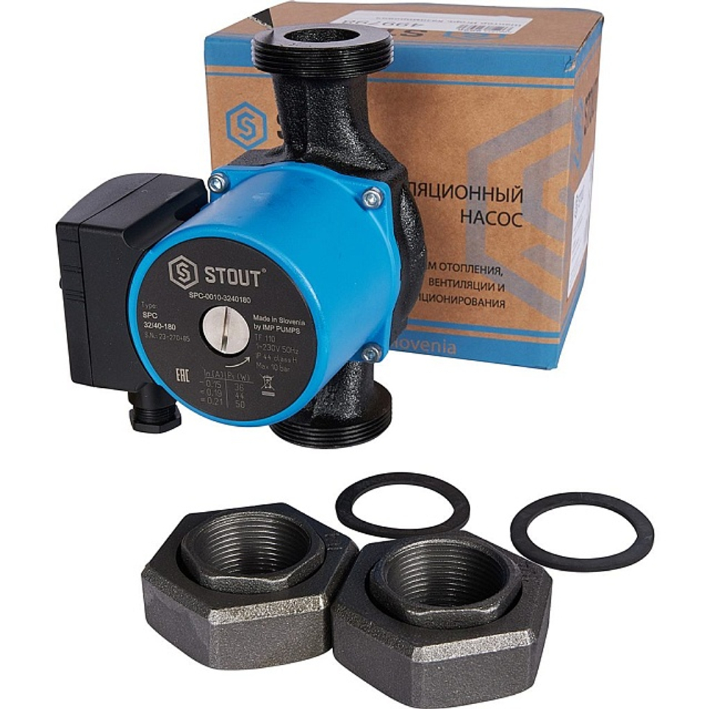 Насос циркуляционный STOUT SCP 32/40-180
