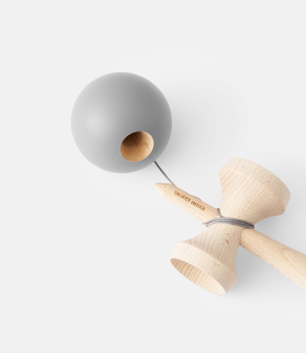 Object Index OI Kendama Gray — кендама из дерева