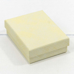 Коробка Ювелирная 7х9х2.8 см (Бежевый)