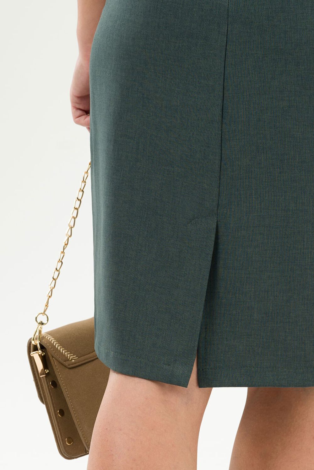 Платье Робертина 46-56 Serenada оливковый (Акция)