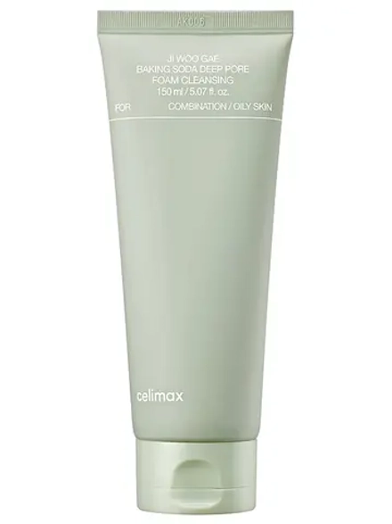 Celimax Пенка с содой для глубокого очищения Ji Woo Gae Baking Soda Deep Pore Foam Cleansing 150 мл