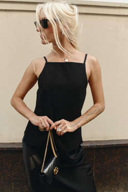 Топ с открытой спиной bk