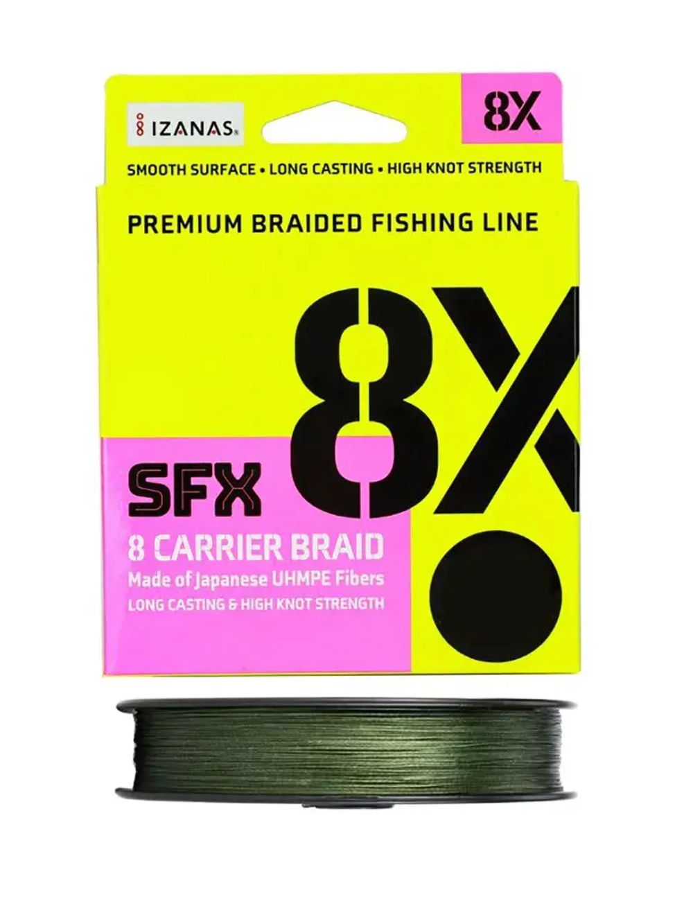 Плетеный шнур для рыбалки SFX 8X 150 м, 0,285 мм, 22,3 кг