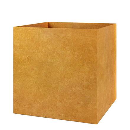 Кашпо CUBE GOLD 50 x 50 x 50