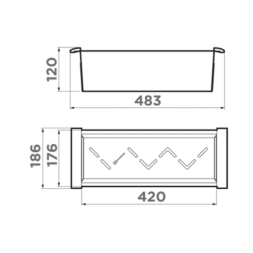 Корзина для сушки Omoikiri CO-04-LG