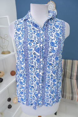 Рубашка H&M без рукавов 42 размер