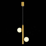 SL1185.203.02 Подвес ST-Luce Золотистый/Белый G9 2*5W