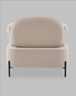 Кресло Кэнди велюр бежевый