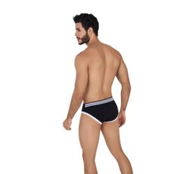 Мужские трусы слипы черные Clever UNCHAINDED PIPING BRIEF 062411