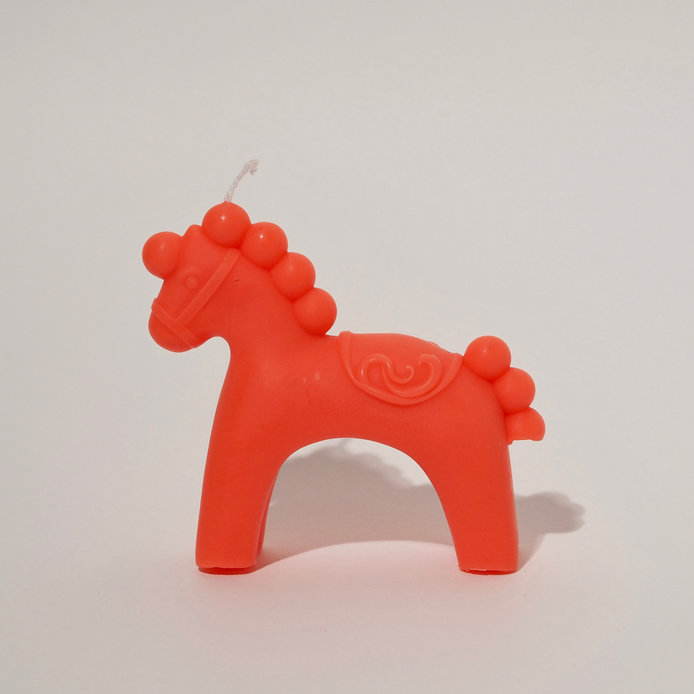 Свеча «Символ 2026 года» оранжевая