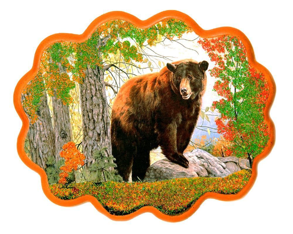 Медведь в осеннем лесу артикул 10229