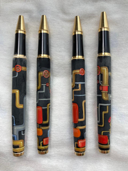 Ручка Parker и Waterman с индивидуальной росписью на заказ