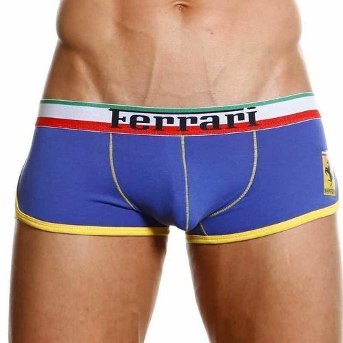 Мужские трусы хипсы синие Ferrari Blue