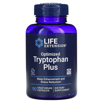 Life Extension Optimized Tryptophan Plus 90caps, Триптофан