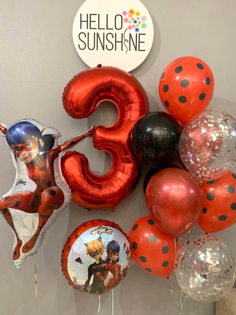 Набор шаров Леди Баг 3