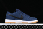 Nike SB Dunk Low Navy Black Gum