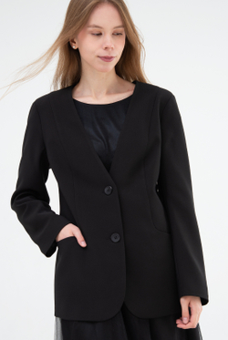 Жакет женский 4661з, черный #70Ч044661з