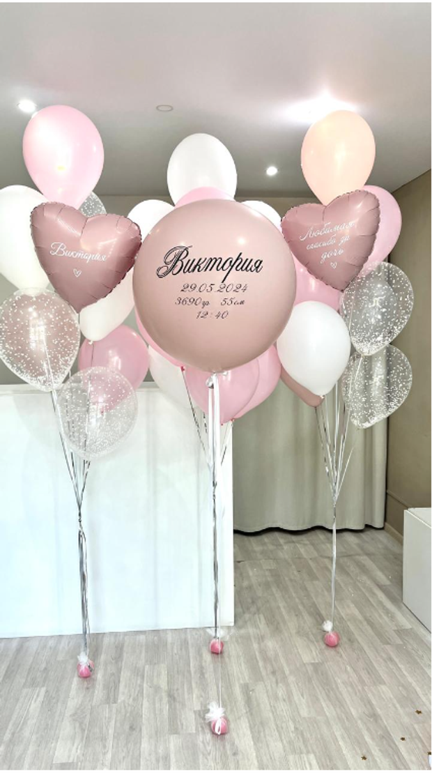 Шары на выписку №216
