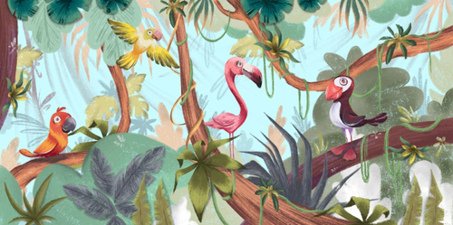 Детские №246 Фотообои и Фрески