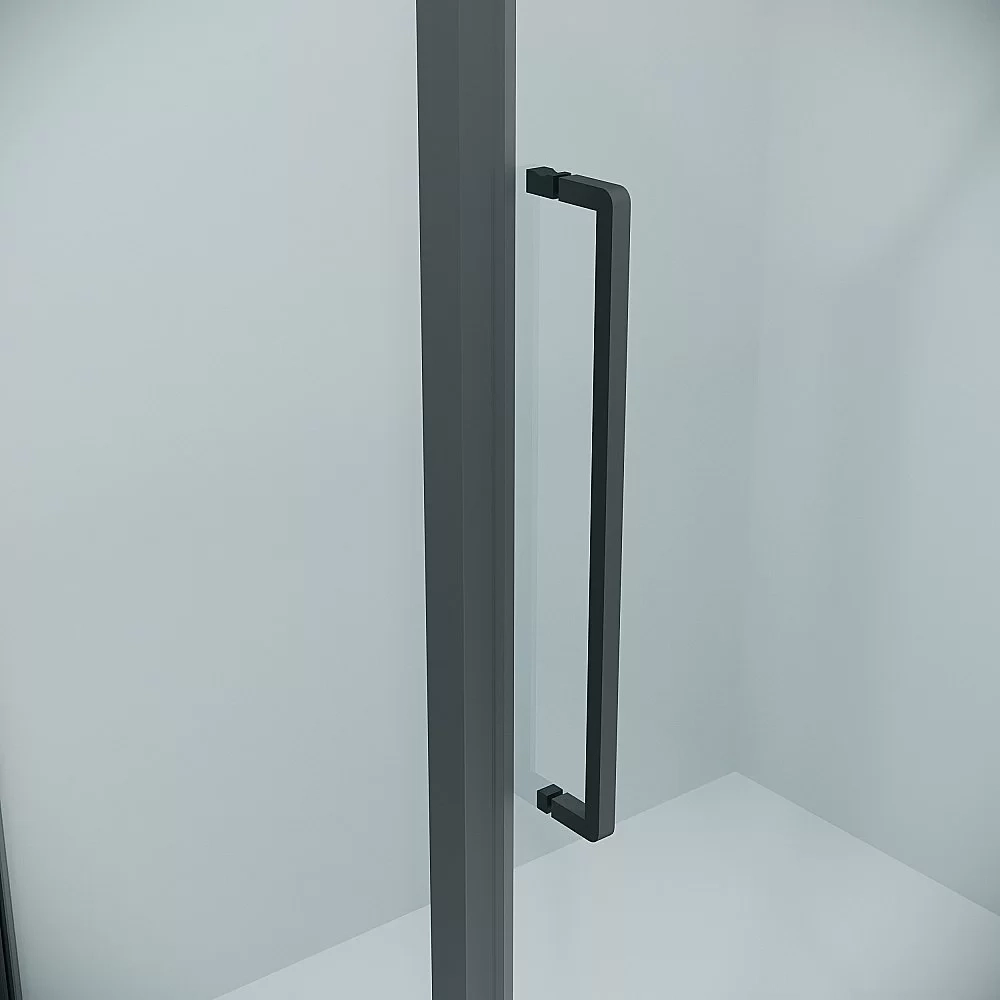Душевой уголок Niagara Nova NG-35-10AGR-A90GR-34 100x90 стекло прозрачное/профиль графит матовый