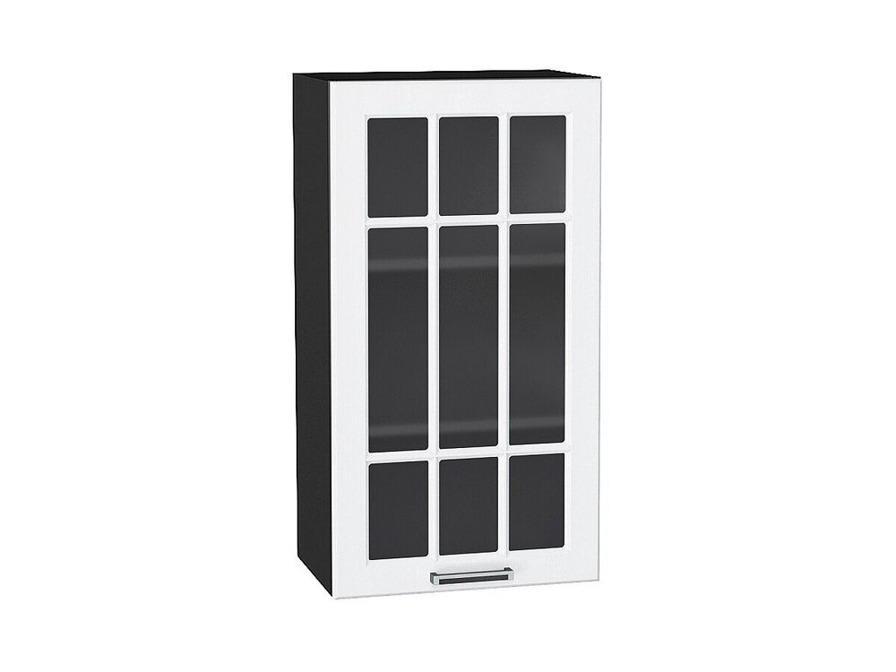 Шкаф верхний с 1-ой остекленной дверцей Прага