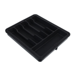 Лоток для столовых приборов тм VETTA, раздвигающийся, 37х33 см, пластик