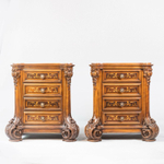 Парные винтажные комоды