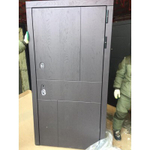 Дверь входная Лабиринт URBAN 05 - Итальянский орех металлическая