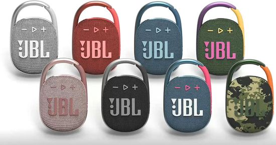 Портативная колонка JBL Clip 4 Black