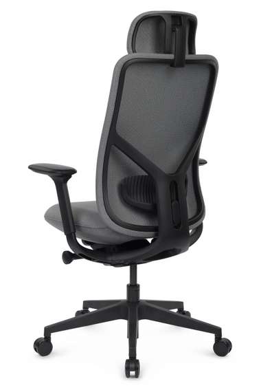 Кресло Antler EAN-001A Черный пластик/Серый